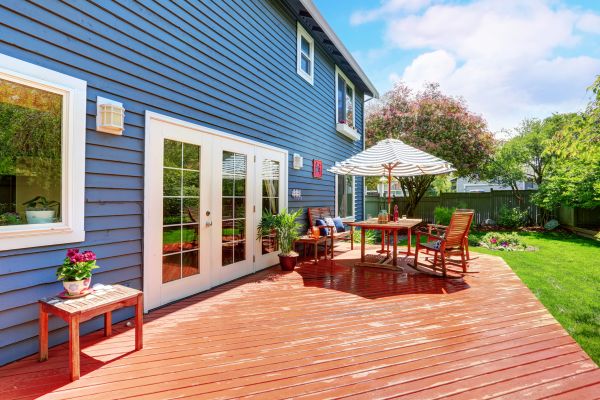 Blue Siding Installation in Overland Park