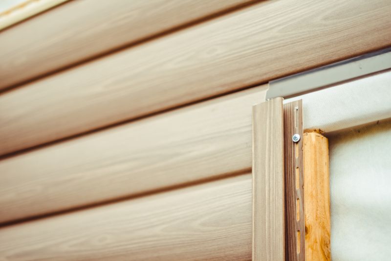 Close-Up of Vinyl Siding Panel